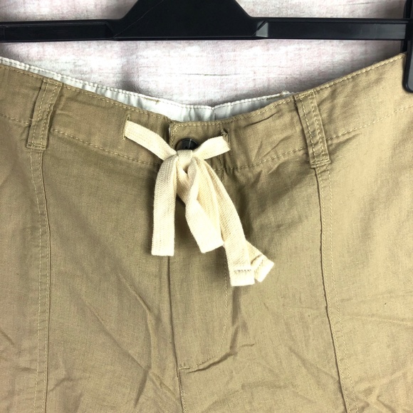 Joe Fresh Mens String Tie Linen Cotton Shorts NWOT - Picture 2 of 6